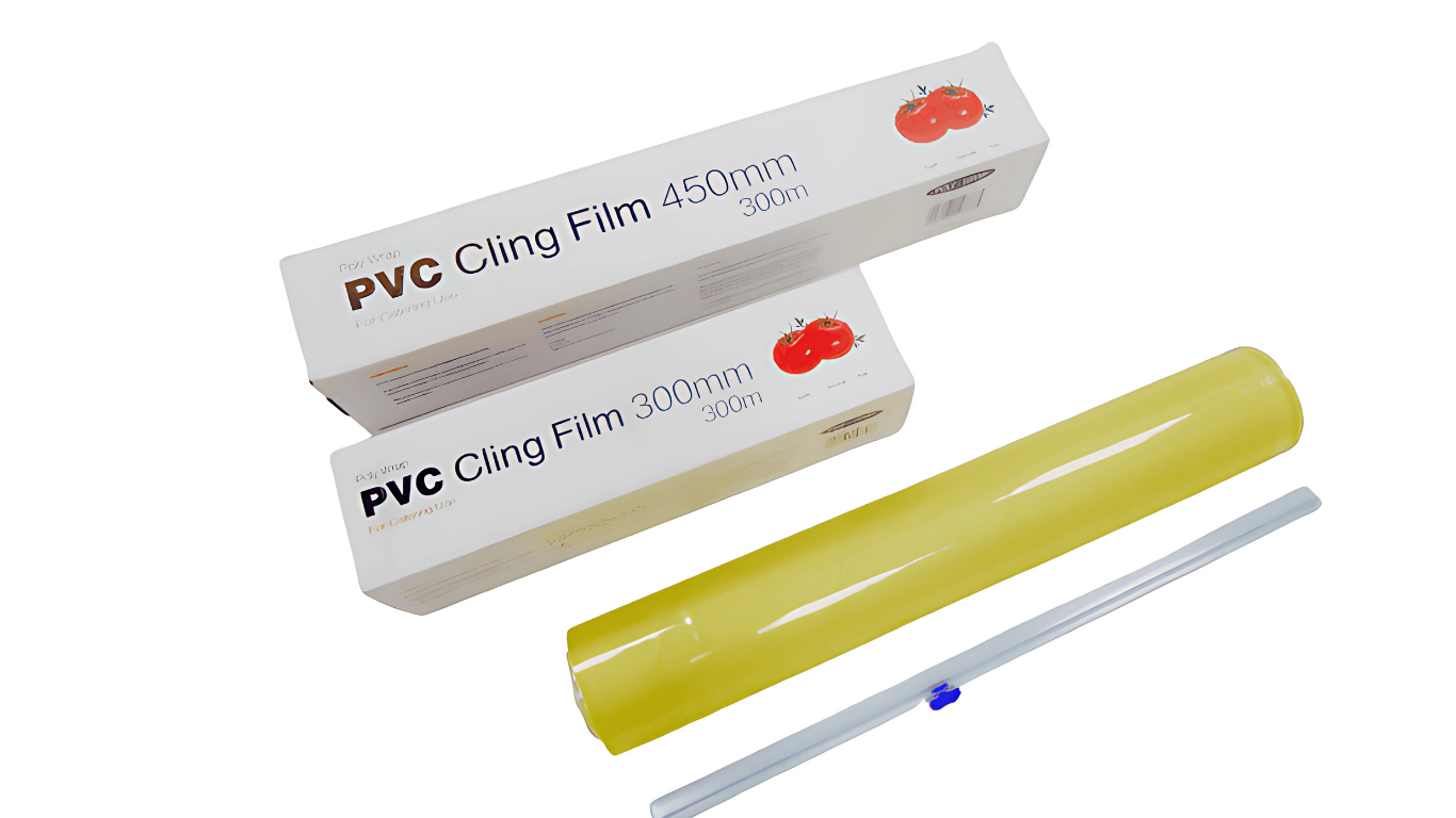 PVC Cling Film Rolls – Strong & Reliable Food Wrap for Catering, Sealing & Preservation