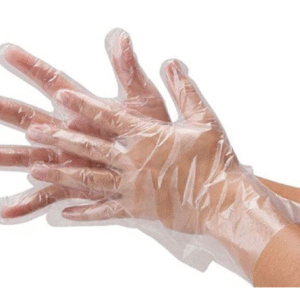 Disposable Gloves – 100 Pieces (Food Grade Clear Polythene)